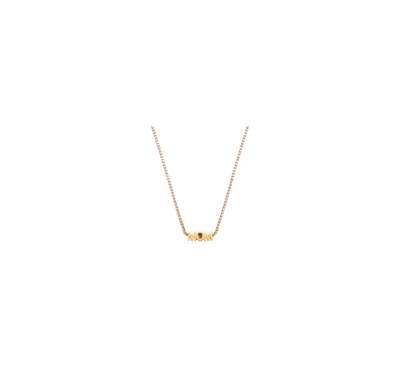 Mom Tennis Necklace
