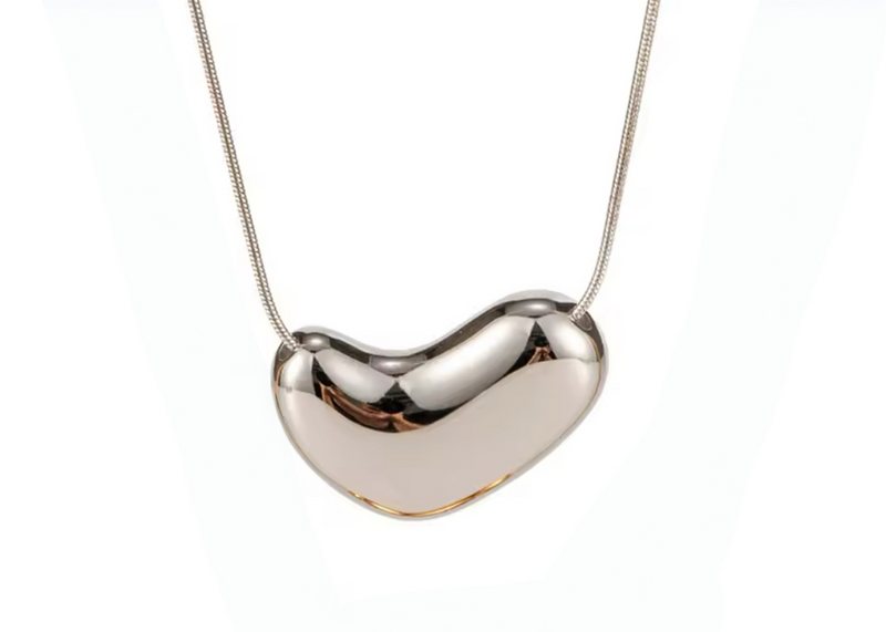 Silver Bone Necklace