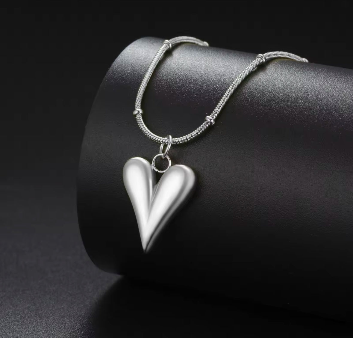 Sliver Heart Necklace