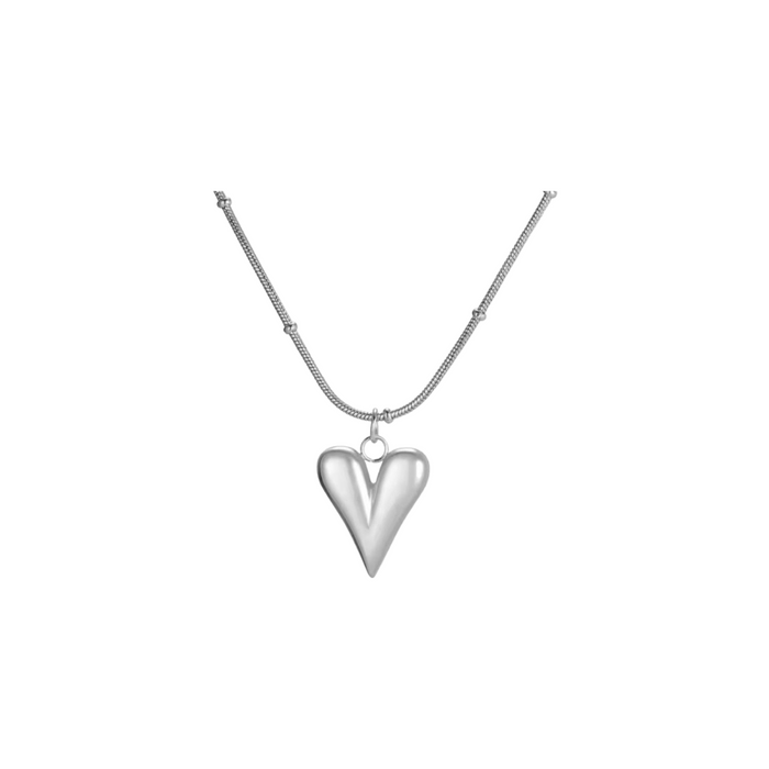 Sliver Heart Necklace